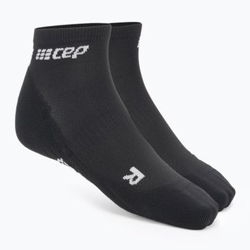 CEP Férfi kompressziós futó zokni 4.0 Low Cut fekete
