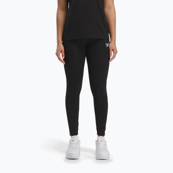 Női Reebok Identity Small Logo pamut leggings fekete