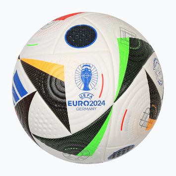Adidas Fussballiebe Pro labda fehér/fekete/világító kék méret 5