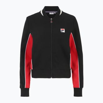 Női pulóver FILA Settanta Track black/true red