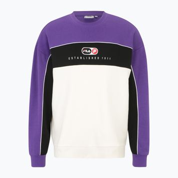 Férfi pulóver FILA La Paz Crew Sweat hellotrope/antique white/black