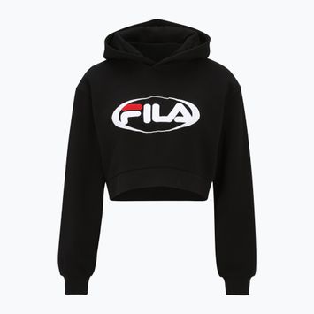 Női FILA Lapalisse Cropped Hoody fekete