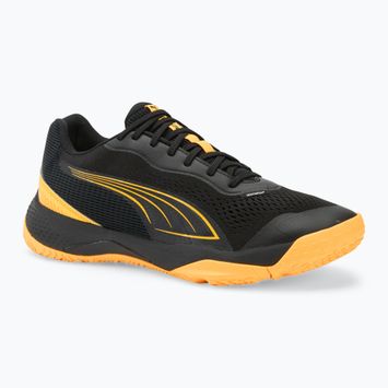 PUMA Solarstrike III beltéri sportcipő puma fekete/napsugár/puma fehér