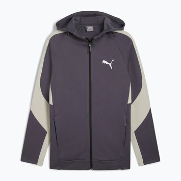 Férfi pulóver PUMA Evostripe Hoodie FZ DK galaktikus gr