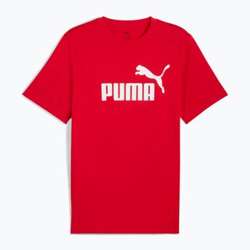 Férfi PUMA ESS No. 1 logós póló minden idők piros színére