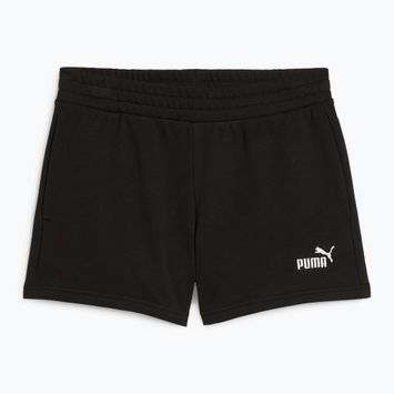 Női rövidnadrág PUMA ESS Small No.1 Logo 4 puma fekete