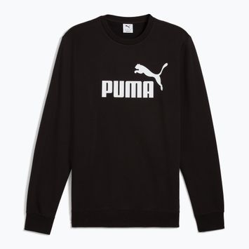 Férfi PUMA ESS No. 1 Logo Crew TR pulóver puma fekete