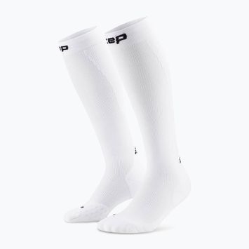 CEP Női kompressziós zokni Run Tall 5.0 fehér