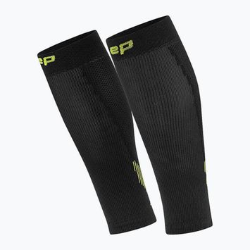 CEP Calf 5.0 férfi kompressziós szalagok fekete/lime