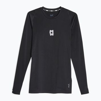 Férfi kosárlabda hosszú ujjú PUMA Hoops Team Top Baselayer puma black
