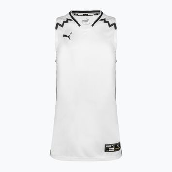 Férfi kosárlabda tank top PUMA Hoops Team Game Jersey puma fehér