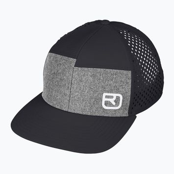 Ortovox Logo Air Trucker fekete holló baseball sapka