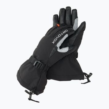 Férfi síkesztyű ORTOVOX Merino Mountain black raven