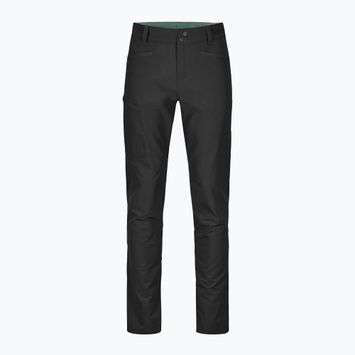 Férfi softshell nadrág ORTOVOX Pelmo fekete holló