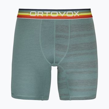 Boxeralsó termoaktywne férfi ORTOVOX 185 Rock'N'Wool arctic grey