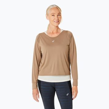 Hosszú ujjú + Tank top női futáshoz ASICS Nagino Run bors/zöldbors/zöldbőr