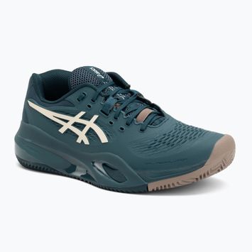 ASICS Gel-Resolution X Clay férfi teniszcipő saxon zöld/ nyírfa