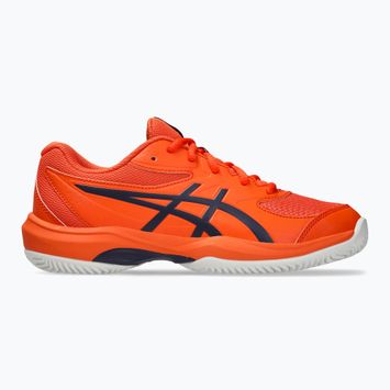 ASICS gyermek teniszcipő Gel-Game 10 GS Clay Jr nova narancs/indigo köd