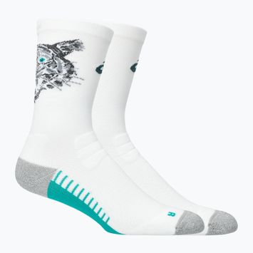 Zokni ASICS Performance Run Crew brilliant white/wave teal
