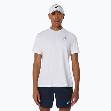 Férfi ASICS Court Top teniszpóló ragyogó fehér