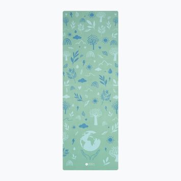 Yoga Design Lab Green Earth 3,5 mm-es zöld jógaszőnyeg