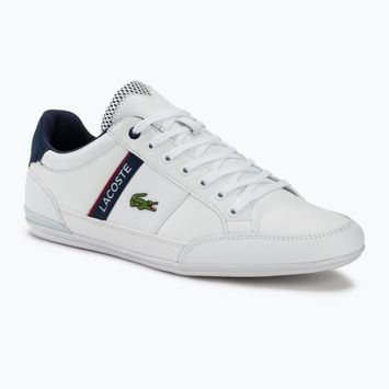 Lacoste férfi cipő 40CMA0067 fehér/navy/red