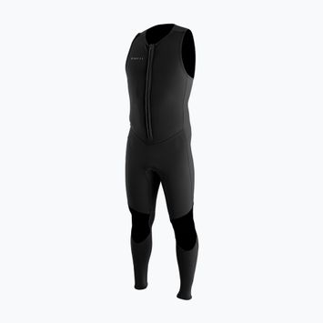 Férfi O'Neill Reactor-2 1.5mm Front Zip ujjatlan teljes fekete/fekete úszószivacs