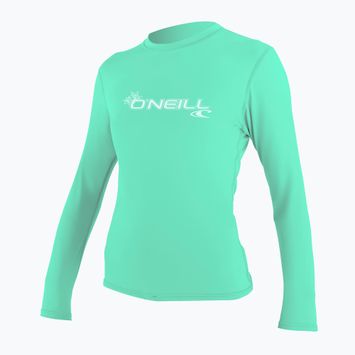 Női hosszú ujjú úszó O'Neill Basic Skins Sun póló light aqua