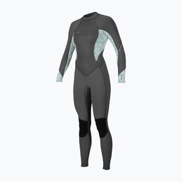 Női neoprén ruha O'Neill Bahia 3/2 Back Zip Full hy8 graphite/mirage tropical/m