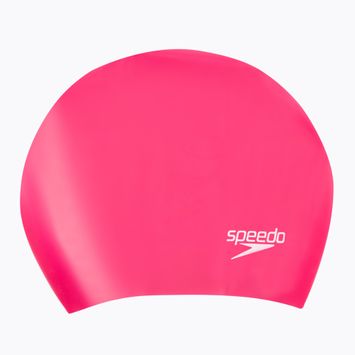 Speedo hosszú hajú rózsaszín sapka 68-06168A064