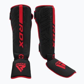 RDX F6 Shin Instep piros sípcsont- és lábszárvédők