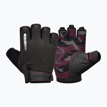 Edzőkesztyű RDX T2 Half pink
