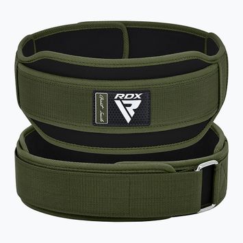 Súlyemelő öv RDX Rx5 Weightlifting Belt army green