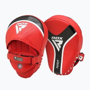 Pontkesztyű RDX Focus Pad Aura Plus T-17 red