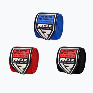 bokszkötszerek RDX Hand Wraps Combine Plus red/black/blue
