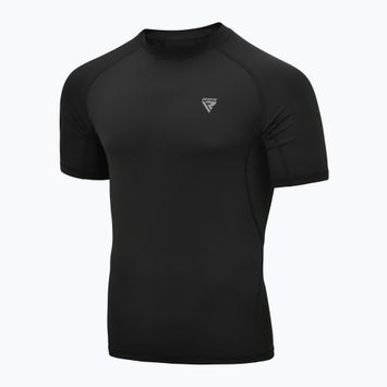 RDX T15 Rashguard edzőpóló fekete