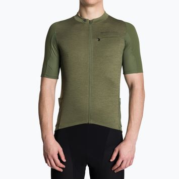 Férfi kerékpáros póló Endura GV500 Reiver S/S olive green