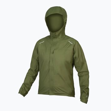 férfi kerékpáros kabát Endura GV500 Waterproof olive green