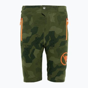 Gyerek kerékpáros nadrág Endura MT500 Jr Burner Short tonal olive