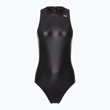 Női egyrészes fürdőruha ZONE3 OWS Ti+ Thermal High Neck fekete