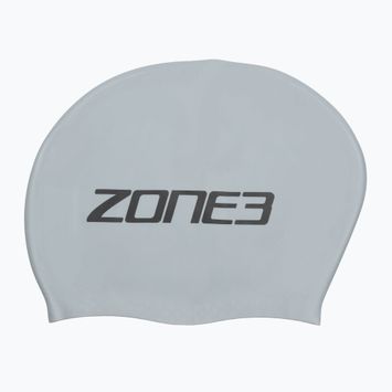 ZONE3 Hosszú hajú úszósapka ezüst