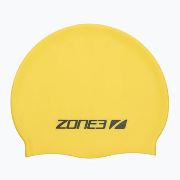 ZONE3 Szilikon úszósapka hi-vis sárga