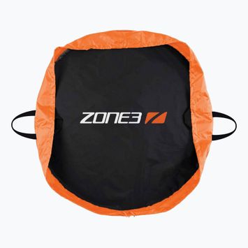ZONE3 búvárruha öltözködő szőnyeg fekete/narancssárga