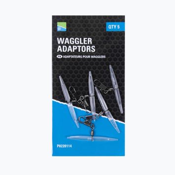 Preston Waggler úszó adapterek fekete P0220114