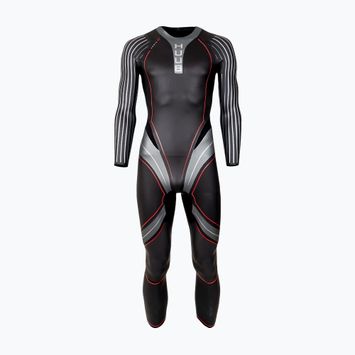 Férfi triatlonos úszóruha HUUB Aegis XV 3:5 black/red