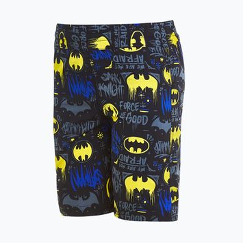 Zoggs Batman nyomtatott rövidnadrág fekete / kék / sárga