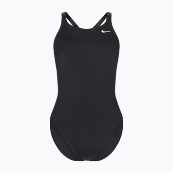 Női egyrészes fürdőruha Nike Hydrastrong Solid fekete NESSA001-001