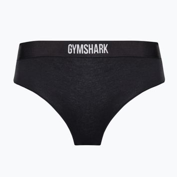 Női Gymshark Boyshorts fekete