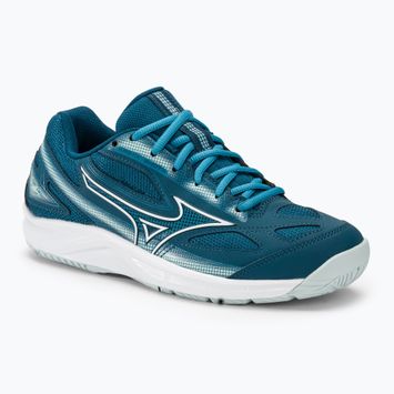 Teniszcipő Mizuno Break Shot 4 AC moroccan blue / white / blue glow