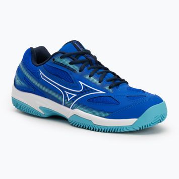 Mizuno Break Shot 4 CC teniszcipő mugen kék/ fehér/ folyami kék